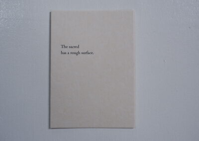 Letterpress — Alchemy poetry piece