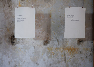Linen — Alchemy poetry piece
