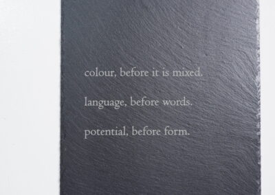 Slate — Alchemy poetry piece