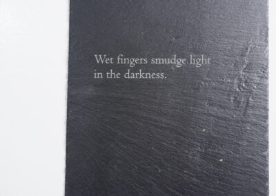 Slate — Alchemy poetry piece