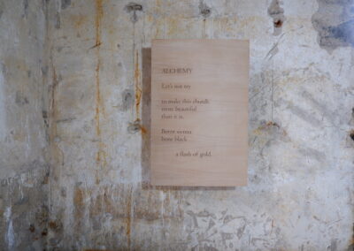 Wood — Alchemy poetry piece